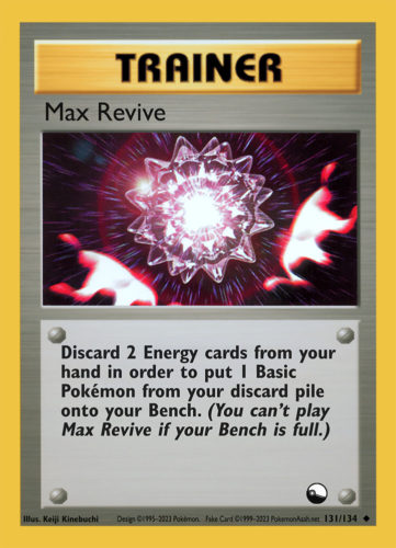 Max Revive (◆) - 131/134 - Source: Vending Series 2